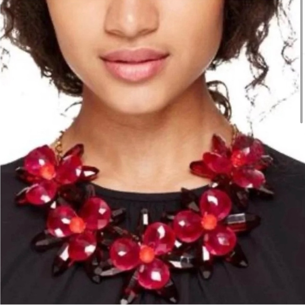Kate Spade Blooming Brilliant statement necklace NWT - Picture 2 of 7